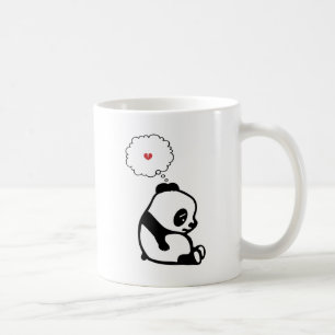 Caneca De Café Panda triste