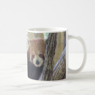 Caneca De Café Panda vermelha bonito