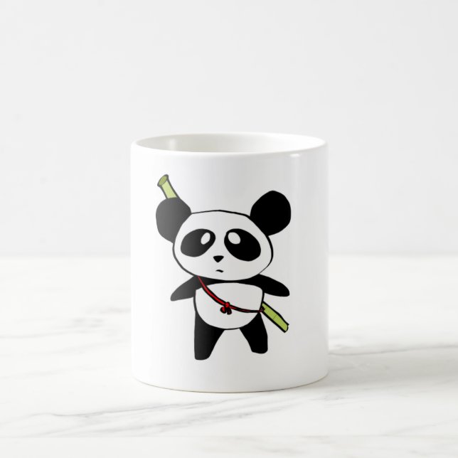 Caneca De Café Panda with bambu stick - by MyPanda (Centro)