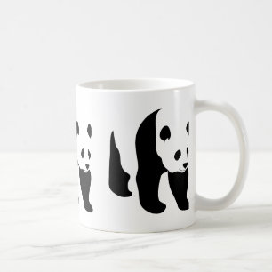 Caneca De Café Pandas!!