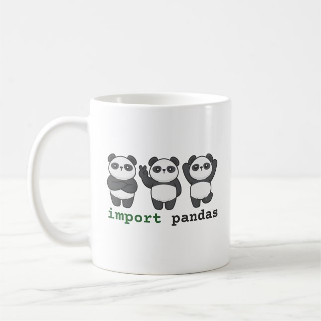 Caneca De Café pandas de importação (Esquerda)
