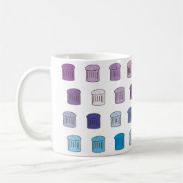 Caneca De Café Panettone Mug - Blue / Purple