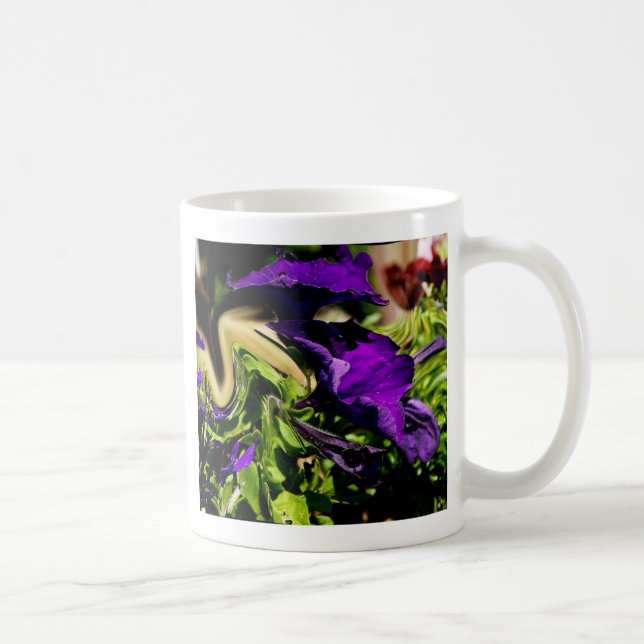 Caneca De Café Pânico Roxo (Direita)