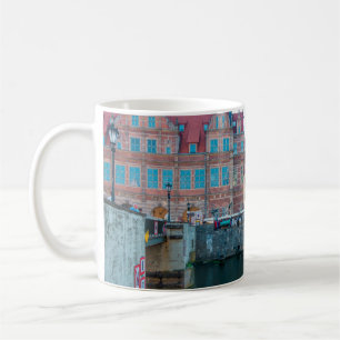 Caneca De Café Panorama de medieval decorativa típica