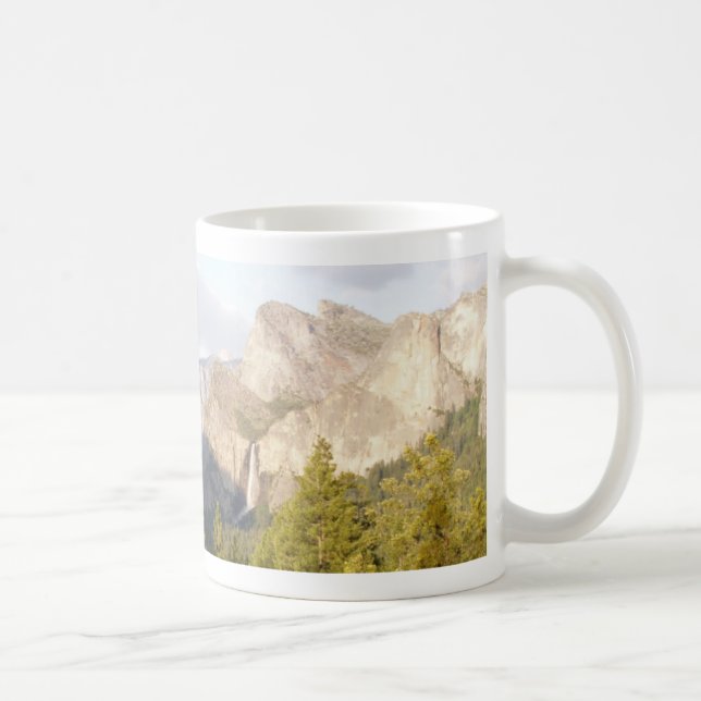 Caneca De Café Panorama de Yosemite (Direita)