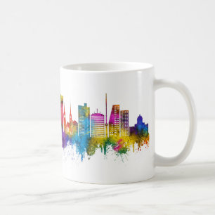 Caneca De Café Panorama de Zurique Suíça