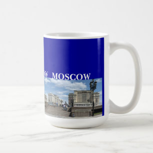 Caneca De Café Panorâmica - paisagem urbana de Moscou