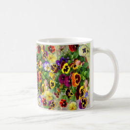 Caneca De Café Pansy Caccade