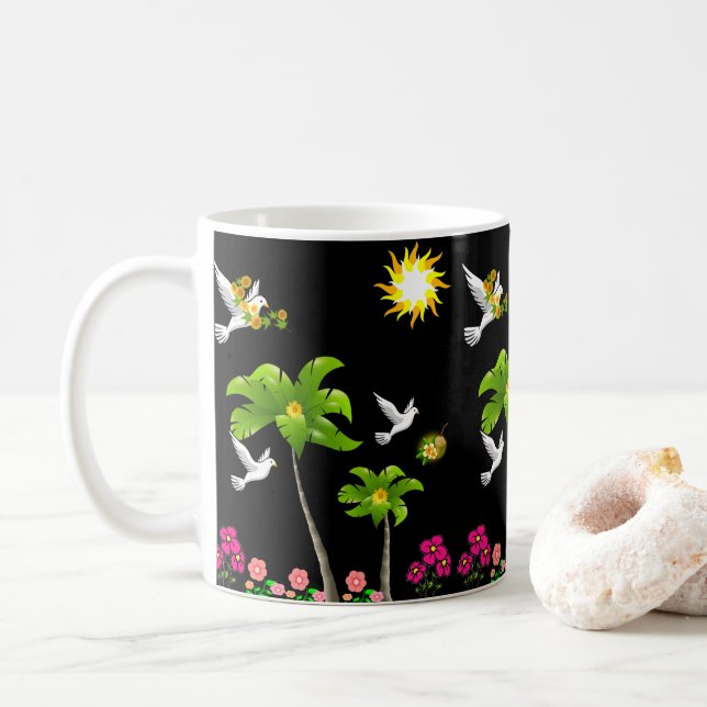 Caneca De Café pântanos (Com Donut)