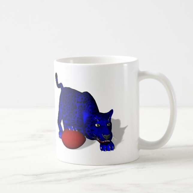 Caneca De Café Pantera Azul (Direita)