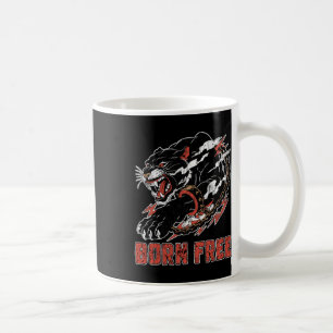 Caneca De Café Pantera Com Corrente Mês Da História Negra Afro-Am