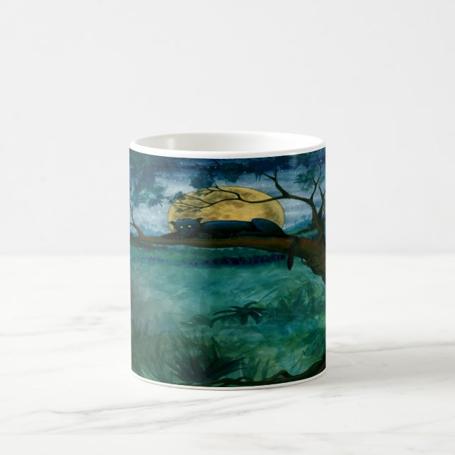 Caneca De Café Pantera da Selva (Centro)