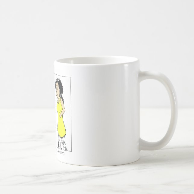 Caneca De Café Panturrilhas Atraentes? Camisetas e Presentes de D (Direita)