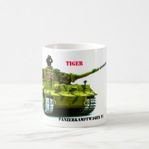 CANECA DE CAFÉ PANZERKAMPFWAGEN VI, TIGRE