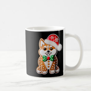 Caneca De Café Pão de gengibre engraçado Husky Siberiano Natal Mu