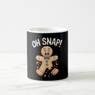 Caneca De Café Pão de Gengibre Oh Biscoito de Natal Bonito Fazend