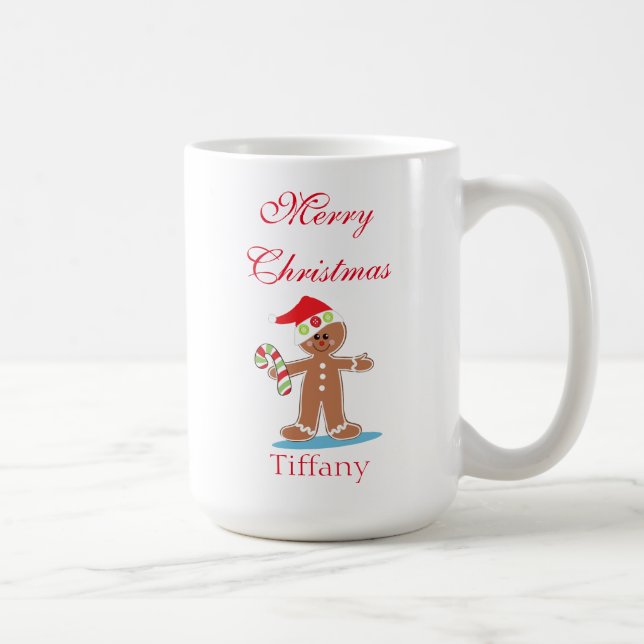 Caneca De Café Pão de Natal (Direita)