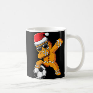 Caneca De Café Pão de Natal Dabbing Gingerpão Homem Dab Futebol
