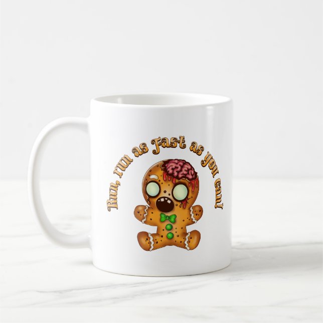 Caneca De Café Pão de Natal - Zombie (Esquerda)