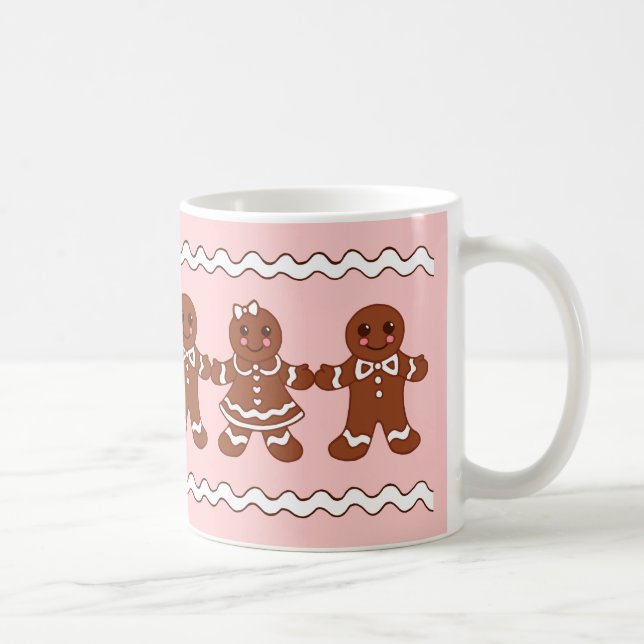 Caneca De Café Pão-de-rosa Pão-de-Natal Café (Direita)