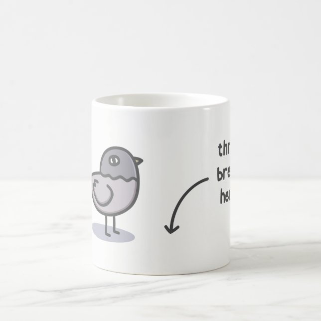Caneca De Café Pão do lance aqui (Centro)