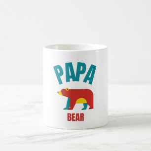Caneca De Café Papa Bear