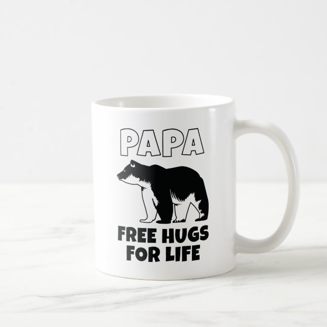 Caneca De Café Papa Bear (Direita)