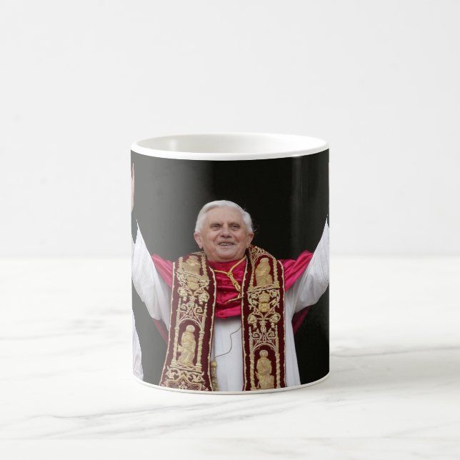 Caneca De Café Papa Bento XVI (Centro)