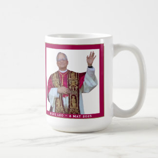 Caneca De Café Papa católico Leão