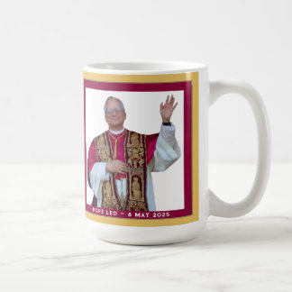 Caneca De Café Papa católico Leão