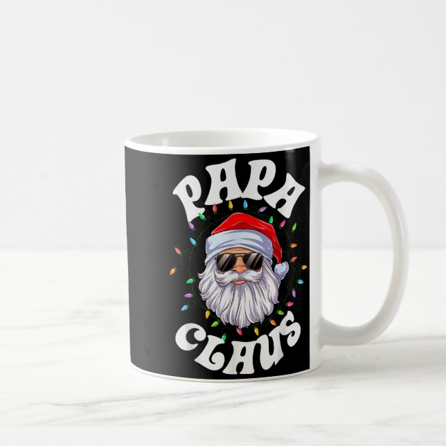 Caneca De Café Papa Claus Santa Christmas Dad Family Matching Paj (Direita)
