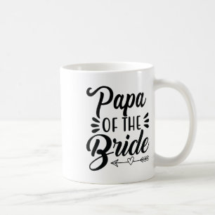 Caneca De Café Papá Da Noiva Festa de casamento Show Bridal