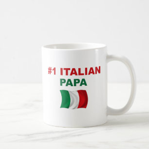 Caneca De Café Papá do italiano #1