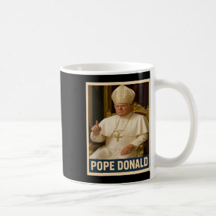 Caneca De Café Papa Donald Pope Trump Pope Donald Trump Político