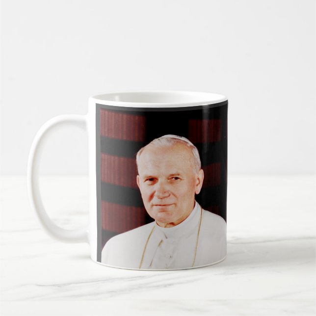 Caneca De Café Papa João Paulo II (Esquerda)