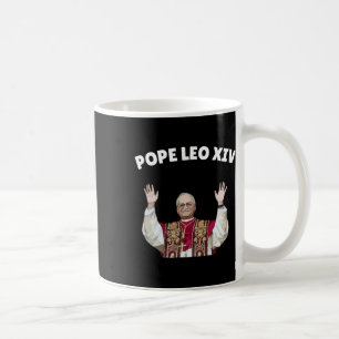 Caneca De Café Papa Leão Xiv - Novo Papa Católico Leo Xiv