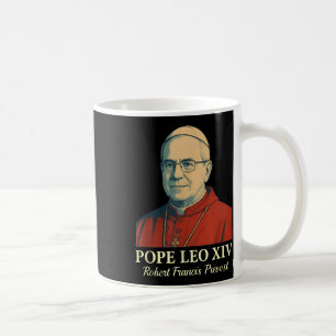 Caneca De Café Papa Leo Xiv Robert Francis Previne _8