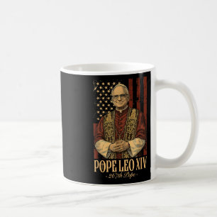 Caneca De Café Papa Leo Xiv Robert Francis Prevost