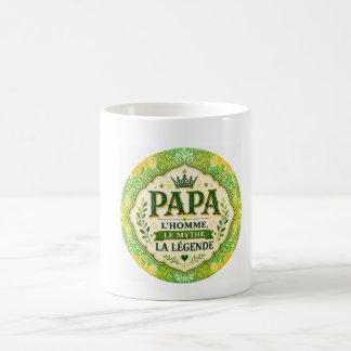 Caneca De Café Papa, L'Homme, Le Mythe, La Légende
