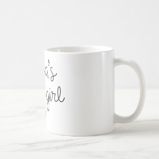 Caneca De Café Papa Little Girl Family Bond Keepsaame Mug