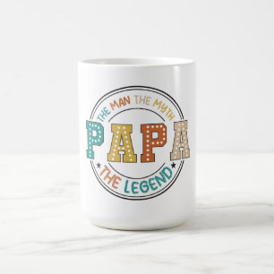 Caneca De Café PAPA: O Homem, O Mito, A Lenda