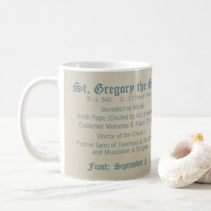 Caneca De Café Papa São Gregório Magno (M 067)