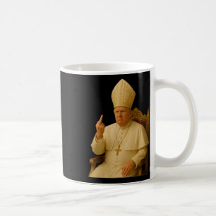 Caneca De Café Papa Trump Engraçado Trump Vaticano Cristão Retro
