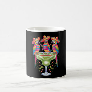 Caneca De Café Papagaio Cinco De Maio Divertido Bebendo Festa Mex