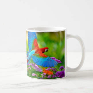 Caneca De Café Papagaio do Macaw