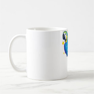 Caneca De Café Papagaio-macau Delight � Arte Animal