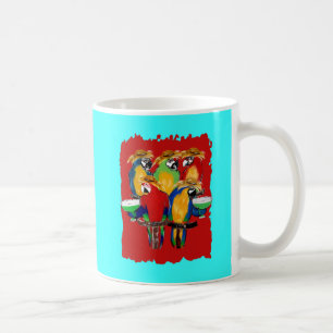 Caneca De Café Papagaios Bêbados