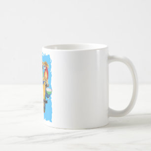 Caneca De Café Papagaios Bêbados