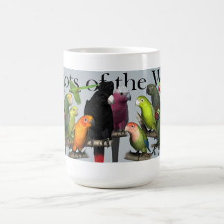 Caneca De Café Papagaios do mundo