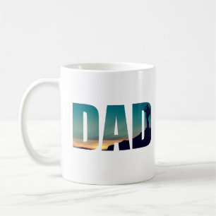 Caneca De Café Papai campista de camping e caminhante